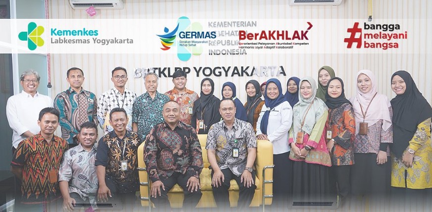 Kunjungan Poltekkes Kemenkes Semarang di BB Labkesmas Yogyakarta